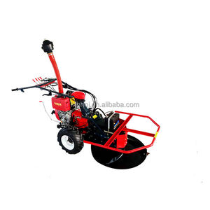 Cortadora de Césped Rotativa de Disco Autopropulsada Manual de Alta Eficiencia con Arranque Eléctrico 190, Cosechadora de Hierba de Centeno - Product Image 1