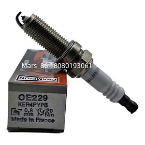 Pièces détachées automobiles Champion Vente autorisée Bougies d'allumage d'origine d'origine KER4PYPB OE229 OEM A0041594403 A0041594903 pour <span class=keywords><strong>Mercedes</strong></span>-Benz - Product Image 1