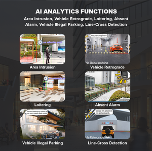 Di alta qualità 4K <span class=keywords><strong>16</strong></span> canali di sicurezza IP 8MP colore visione notturna esterna POE macchina fotografica POE NVR CCTV sistema con Asecu App - Product Image 3