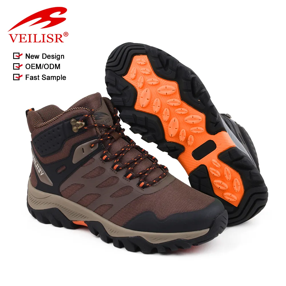 New Arrival Hiking Boots Wholesale Comfortable Waterproof Mountain Sport Shoes Zapatillas Trail Running Shoes Hiking Shoes Men