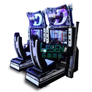 เครื่องจำลองการแข่งรถ Initial D ขนาด 32 นิ้ว แบบหยอดเหรียญ สำหรับศูนย์เกม - Product Image 1