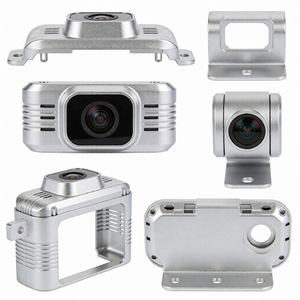 Customized ADC12 Aluminum Die Casting Components OEM For Dash <b>Camera</b> Accessories - Product Image 2