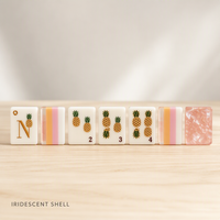 Schillernde Acryl-Mahjong-Steine im Luxus-Design, Umweltfreundlich, Amerikanische Ausführung, Premium-Geschenk für Partys und Zusammenkünfte, Auf Lager