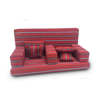 Mobilier de salon personnalisé canapés arabes à plancher ensemble modulaire canapé Mah Jong canapé sectionnel canapé Mahjong moderne