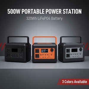Estación de Energía Portátil de 320 Wh con Carga Inalámbrica de 15 W, Carga Solar MPPT, Fuente de Alimentación de Emergencia con Pantalla LCD y Luz SOS - Product Image 2