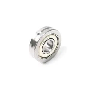 10*30*8mm A1001ZZ V6000ZZ V Groove 3.5mm breite 10mm Bore Straightener Wire Guide Pulley Track Roller Bearing For Spring Machine