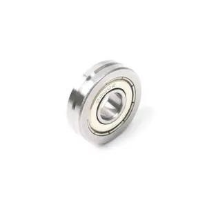 10*30*8mm A1001ZZ V6000ZZ V Rainure 3.5mm largeur 10mm Alésage Lisseur Poulie de Guidage de Fil De Roulement À Rouleaux Pour Machine À Ressort