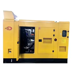 SHX High Voltage 3 Phase 1500 RPM Silent Soundproof 100kw 125kva Diesel Generator Set