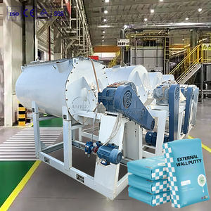 軽量レンダリングプラスタリングモルタル壁パテ多用途水平パウダーミキサー機 - Product Image 2