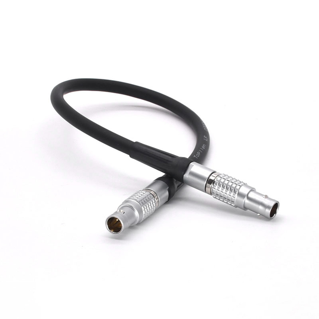 2 Pin Male to Male Push Pull Power Cable for ARRI Alexa Camera Compatible with FGG.0B.302 Circular Connector