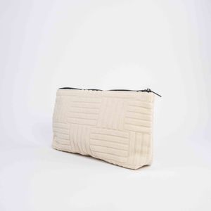 Multifunctional Custom Logo Zipper Cosmetic Terry Storage Bag ISO BSCI Certified for <b>Makeup</b> Storage - Product Image 2