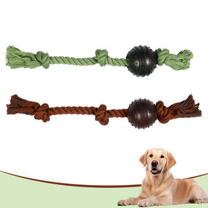Juguetes de cuerda de algodón para mascotas al por mayor de nuestra fábrica, incluidos aquellos para entrenamiento de durabilidad, Limpieza de dientes y masticar perros - Product Image 3