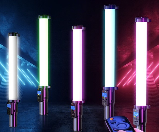 Shenzhen Factory Handheld Light Wand RGB LED Light Stick Wireless Remote Built in Battery for Night Light Photography Video