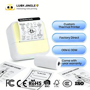 <span class=keywords><strong>Imprimante</strong></span> thermique <span class=keywords><strong>portable</strong></span> multicolore pour photos, autocollants, étiquettes et listes, idéale pour les entreprises de commerce, <span class=keywords><strong>imprimante</strong></span> thermique Bluetooth personnalisée et économique - Product Image 1