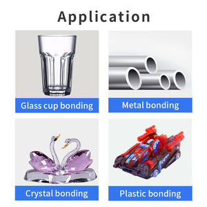 High Transparent UV Curable Adhesive UV Glue Glass Glass <b>Crystal</b> Bonding Large Area Glass Bonding Metals - Product Image 6