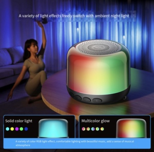 Xách Tay RGB Cho <span class=keywords><strong>Bluetooth</strong></span> Loa Với Trong Suốt Sáng AI Thông Minh Plug-Trong Thẻ <span class=keywords><strong>U</strong></span> Đĩa Cho Nhà Và Ngoài Trời Sử Dụng AI Boomboxes - Product Image 5