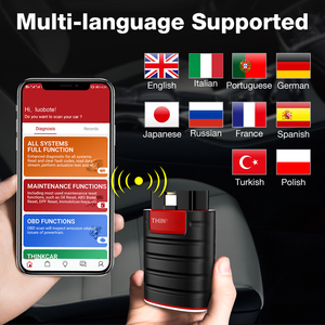 Thinkdiag OBD2 Outil de diagnostic bidirectionnel complet du système, lecture de codes niveau OE avec 15 fonctions de réinitialisation, 12V, garantie 1 an - Product Image 1