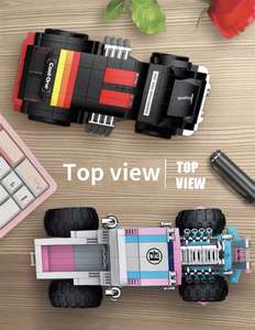 Bloques de Construcción de Autos Inerciales, Juguetes para Niños, Temática de Anime, Compatibles con <span class=keywords><strong>Lego</strong></span> |   OEM/ODM, Directo de Fábrica, Suministro al por Mayor - Product Image 4