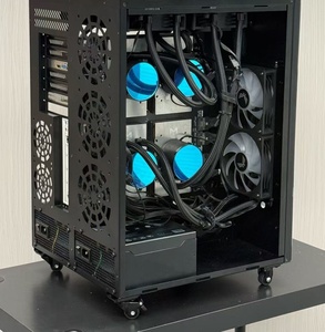 เครื่องคอมพิวเตอร์ออลอินวัน เวิร์กสเตชัน ปัญญาประดิษฐ์ AI คอมพิวติ้ง 4 * GPU V100 การ์ดจอ 16GB NVLINK - Product Image 1