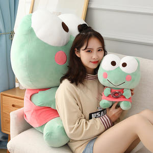 All'ingrosso peluche farcito Super morbido carino Kawaii <span class=keywords><strong>rosa</strong></span> rana peluche cuscino peluche animale rana peluche - Product Image 2