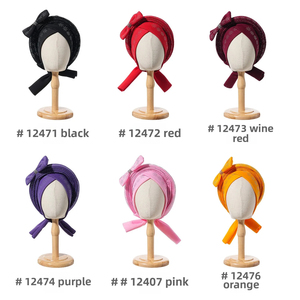 Elegante Turbante Islámico con Estampado Digital, Lazo y Adornos de Diamantes Brillantes, Pañuelo <span class=keywords><strong>para</strong></span> la Cabeza <span class=keywords><strong>para</strong></span> Mujer - Product Image 6