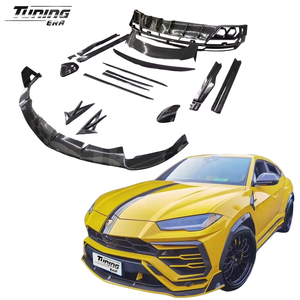 Kit <span class=keywords><strong>Carrosserie</strong></span> M Style en Carbone Sec pour Lamborghini Urus 2018+ : Lame Avant, Diffuseur Arrière, Jupes Latérales, Élargisseurs d'Ailes, Ailerons - Product Image 1