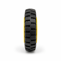 Rueda Giratoria de PP de Doble Propósito de 2.1 Pulgadas (53mm) de Fábrica Directa OEM, Rueda Antimarcas con Eje de Transmisión de Motor TT para Kit de Robot DIY