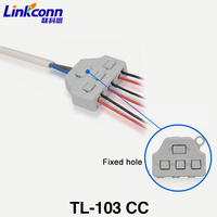 Répartiteur d'énergie électrique Pilote de LED Répartiteur dédié Répartiteur à insertion rapide TL-103CC connecteur de fil constant 1 en 3 sorties