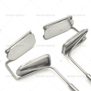 Separatore linguale in acciaio inox isolatore linguale per le guance dentarie con specchio Reflector per le guance - Product Image 6