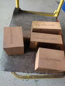 도매 사용자 정의 크기 C17500 베릴륨 구리 플랫 바 100kg 용접 전극 하이 퀄리티 구리 금속 MOQ - Product Image 2