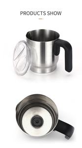 <span class=keywords><strong>2022</strong></span> amélioration du mousseur à lait pour café 4 en 1 mousseur à lait électrique détachable en acier inoxydable - Product Image 4