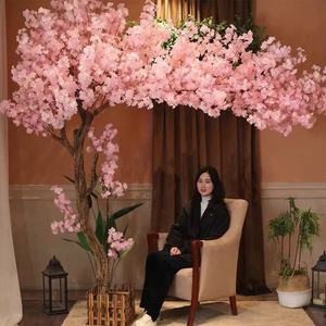 Arbre de <span class=keywords><strong>cerisier</strong></span> artificiel personnalisé haut de gamme, grand arbre à souhaits pour décoration intérieure et extérieure, décoration japonaise, remise de diplôme, mariage - Product Image 3