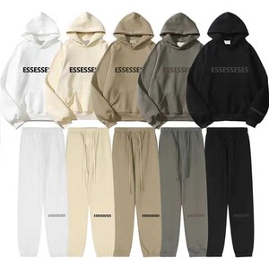 Áo hoodie nam chất lượng cao, 100% cotton, kiểu dáng thể thao, thời trang đường phố, áo sweatshirt tùy chỉnh, áo hoodie ESS dành cho nam - Product Image 2