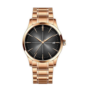 Montre à quartz style homme de montre, vente en gros, boîtier en acier inoxydable 316L, boîtier à pression - Product Image 5