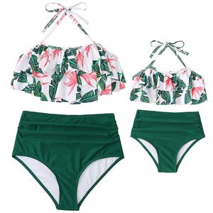 Servicio OEM, Traje de Baño de Dos Piezas con Estampado Geométrico y Push-Up para Mujer, Secado Rápido, Talla XXS, Tirantes en V, Alta Calidad - Product Image 6