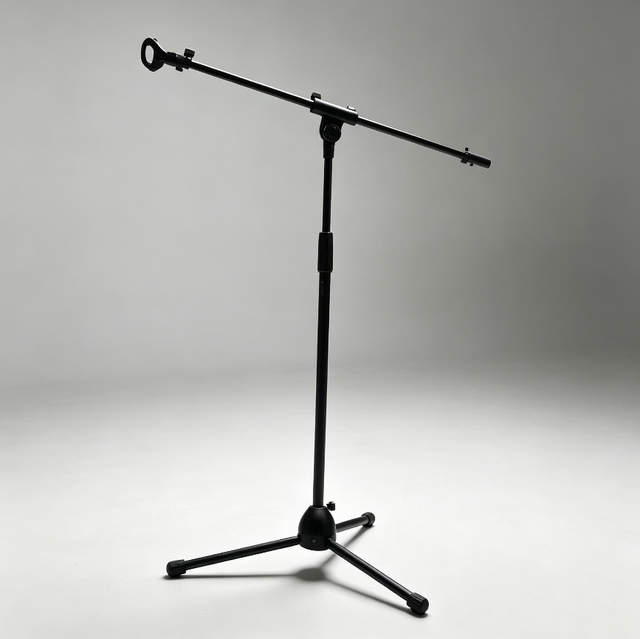 Wholesale Live Streaming Microphone Stand with Boom Arm Heavy Duty Tripod Floor Stand Adjustable Holder for Podcast