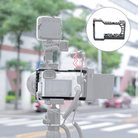 Cage de caméra professionnelle en alliage d'aluminium KingMa pour caméras Sony A6000 A6100 A6300 A6400