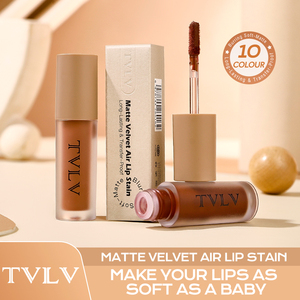Gloss à lèvres mat velouté, imperméable, hydratant, haute pigmentation, longue tenue, texture soyeuse, maquillage pour les lèvres, marque privée - Product Image 1