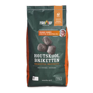 5KG Bricchetti di Carbone Naturale al 100% per Accensione Rapida - Product Image 1