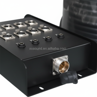 DB25-Stecker auf XLR-Stecker Optisches Glasfaserkabel TLM9 Professionelles Tragbares Nicht-Abschirmendes Kabel