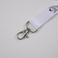 CH Wholesale Sublimation Printing Polyester Lanyards With Logo Custom Certification Keychain OEM ODM ECO Promotion Event Gifts