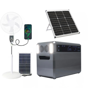 Station d'alimentation solaire portable, panneaux solaires, démarreur MPPT, batterie LiFePO4, onde sinusoïdale pure, générateur de secours domestique 2000W - Product Image 3