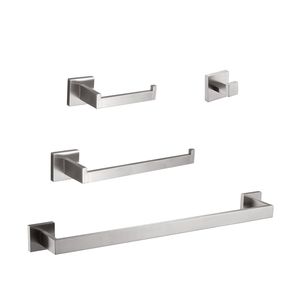 Juego de Accesorios de Baño DB, Acabado en Acero Inoxidable, Diseño Contemporáneo para Montar en la Pared, Toallero para Hoteles - Product Image 1