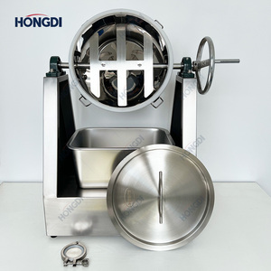 Mezclador de Polvo Seco con Bomba de Tornillo Accionada por Motor Eléctrico de Acero Inoxidable 304 para Productos Químicos, Polvos de Hierro, Aluminio y Níquel, Capacidad de 4L - Product Image 6