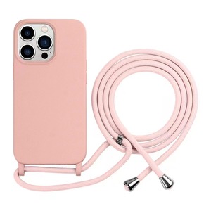 Lanière Sangle Réglable Corde Silicone Liquide <span class=keywords><strong>T</strong></span>éléphone étuis <span class=keywords><strong>pour</strong></span> iphone 17 16 15 14 13 12 <span class=keywords><strong>11</strong></span> Antichoc Couverture Arrière <span class=keywords><strong>Coque</strong></span> Étanche - Product Image 4