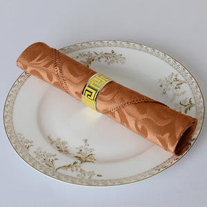 <span class=keywords><strong>LEGO</strong></span> Flora ผ้าเช็ดปากผ้าลินินผ้าฝ้ายโพลีเอสเตอร์พิมพ์ลายดอกไม้หรูหราออกแบบได้ตามต้องการสำหรับดินเนอร์สไตล์เรียบง่ายสำหรับงานแต่งงาน - Product Image 3