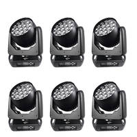 Sailwin Aura 19X15W RGBW 4IN1 DMX 512 ZOOM LED Moving Head Wash Light pour Éclairage de Scène, Événements et Fêtes