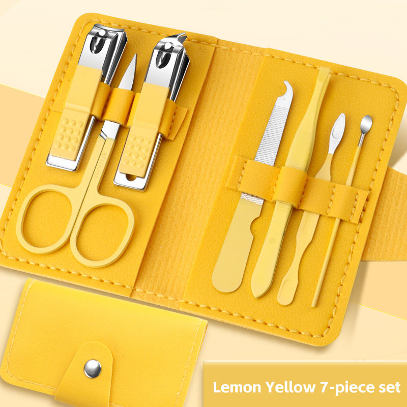 Lemon yellow -7 piece set