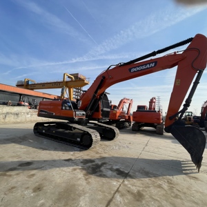Máquina de construcción de excavadora Doosan de 25 toneladas usada con motor PLC y caja de cambios para excavación agrícola - Product Image 2