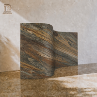 Panel Dinding Porselen Lunak Isolasi Panas, Cladding MCM Fleksibel untuk Dinding Interior dan Eksterior Modern